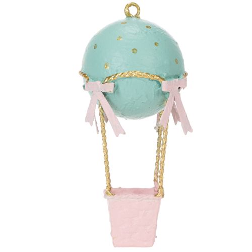 Artículo Globo decorativo, globo aerostático como idea de regalo original o elemento decorativo para el hogar, 19 cm