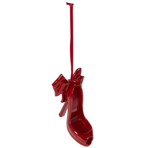 Zapato decorativo para colgar con lazo, 10 cm comprar | Floristik24.es