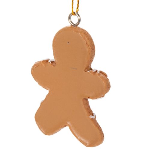 Adornos decorativos de hombrecitos de jengibre para árboles de Navidad, 6 cm, 12 unidades | Floristik24.es