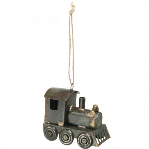 Artículo Adornos para árboles de Navidad Locomotora Navidad metal H7.5cm