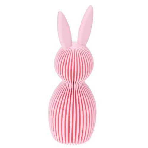 Floristik24 Conejito de Pascua decorativo fabricado en plástico, suministrado en forma de conejito, 11cm, 4 piezas.