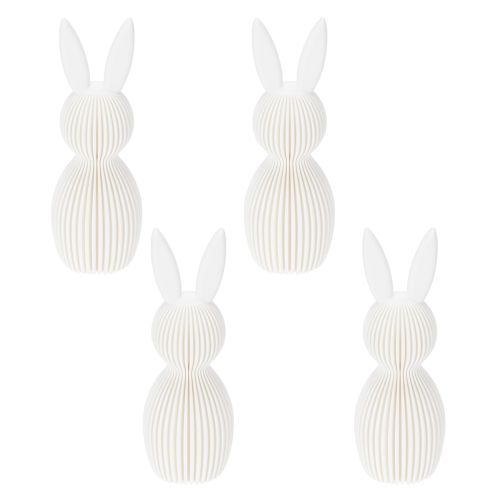 Artículo Figura decorativa de conejito para decoración moderna de Pascua, 11 cm, 4 piezas
