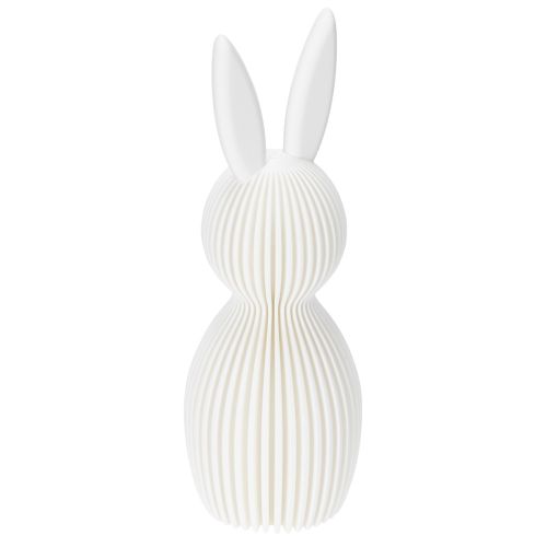 Figura decorativa de conejo con aspecto plegado para diseño interior moderno, salón u oficina, 13 cm, 3 piezas