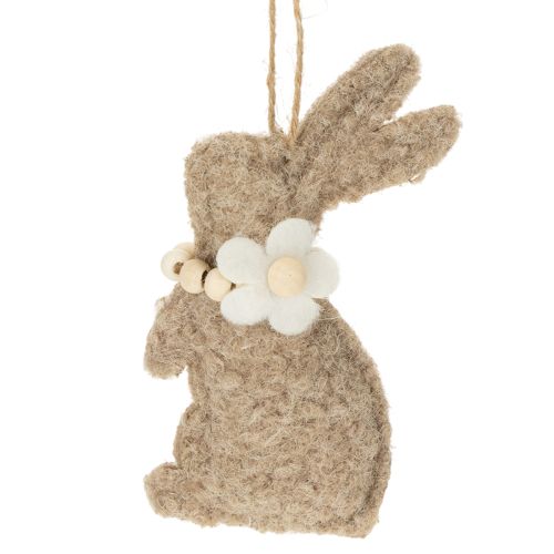 Floristik24 Adorno colgante de conejito de Pascua, accesorio decorativo ideal para decorar ventanas, 14 cm, 8 piezas