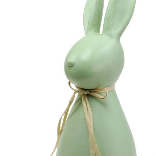 Floristik24 Conejito de Pascua Grande Verde Claro H47cm