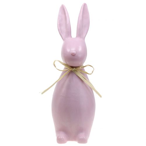 Floristik24 Conejito de Pascua Grande Rosa H47cm