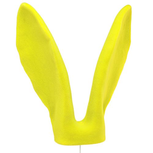 Orejas de conejo decoración amarillo verde pistacho Pascua en palo 56cm
