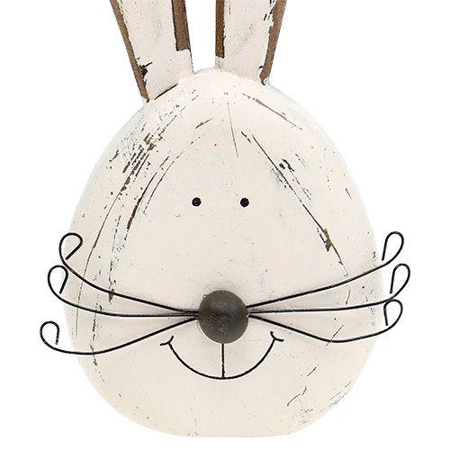 Floristik24 Hasenkopf crema de pie 19cm