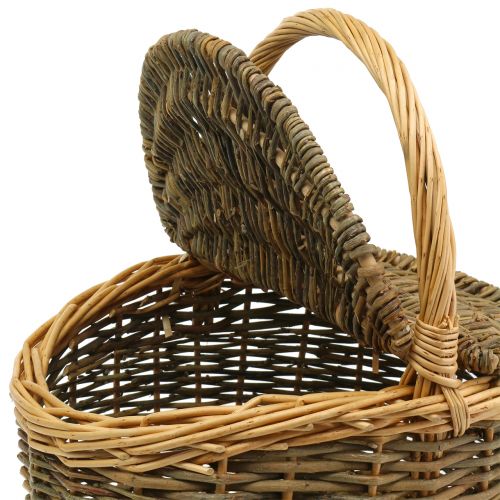 Floristik24 Cesta de picnic sauce 40cm x 30 cm H20cm