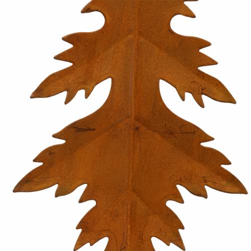 Floristik24 Pátina de hojas de otoño para colgar 13cm 4pcs