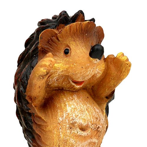 Floristik24 Decoración de otoño erizo mix 6cm marrón 6pcs
