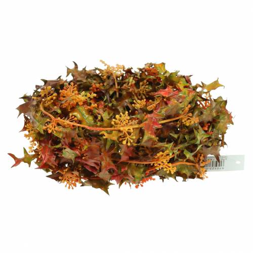 Floristik24 Guirnalda de otoño naranja 3m