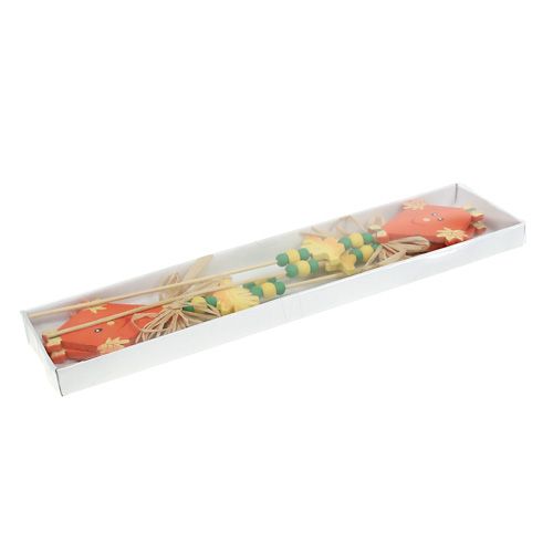 Enchufe de otoño dragon orange L31cm 4pcs
