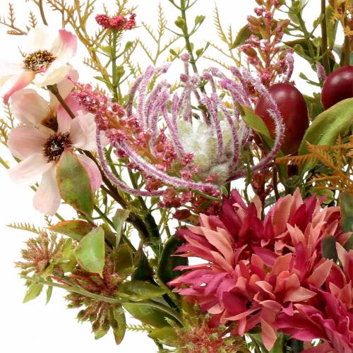 Floristik24 Ramo de flores otoño fucsia 40cm