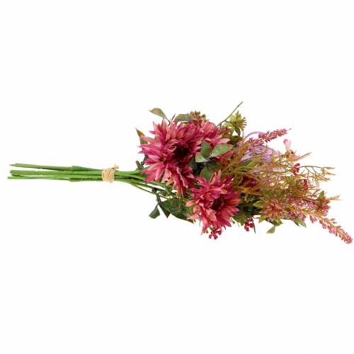 Floristik24 Ramo de flores otoño fucsia 40cm