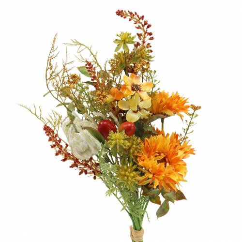 Floristik24 Ramo de flores otoño naranja 40cm