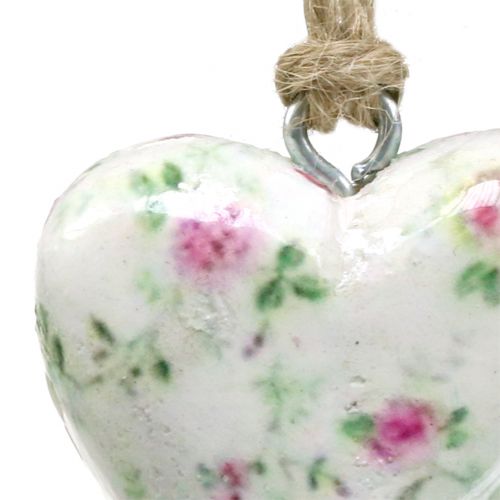 Floristik24 Corazón para colgar rosas 5cm 12pcs