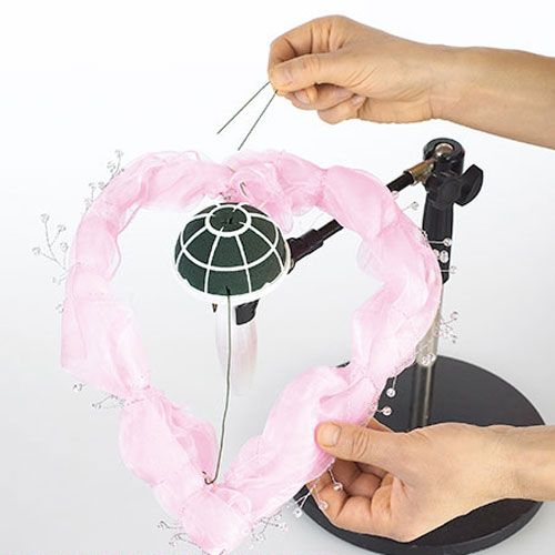 Artículo Porta ramo de novia de espuma floral Ø7cm 16cm 6uds