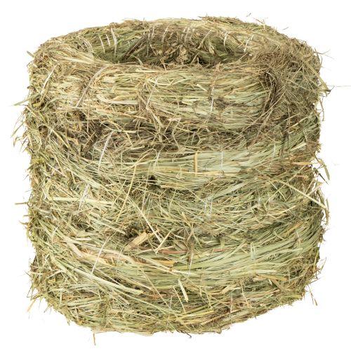 Artículo Coronas de heno, decoración de mesa, material natural, Ø 31-32 cm, juego de 5