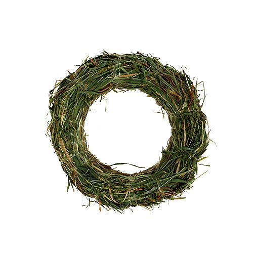 Floristik24 Corona de heno natural 21-22cm 5uds