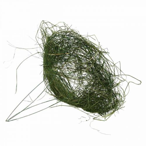 Floristik24 Brazalete ramo verde hierba brazalete ramo Ø25cm 6pcs