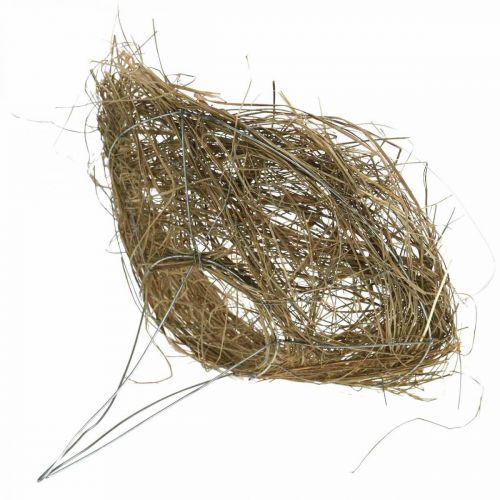 Floristik24 Brazalete ramo naturaleza hay manguito Ø20cm 6pcs