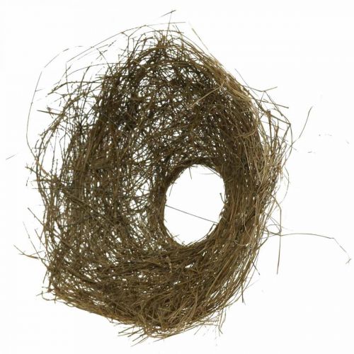 Floristik24 Brazalete ramo heno naturaleza ramo brazalete Ø25cm 6pcs