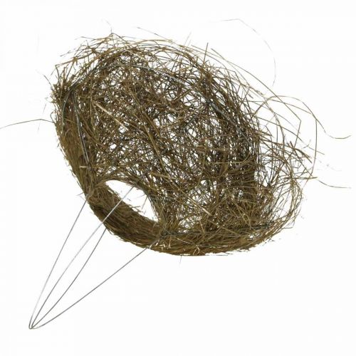 Floristik24 Brazalete ramo heno naturaleza ramo brazalete Ø25cm 6pcs