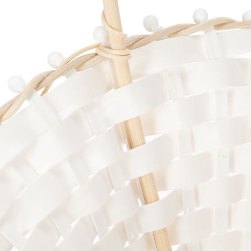 Cesta para niña de las flores de boda, 24 cm x 17 cm. | Floristik24.es