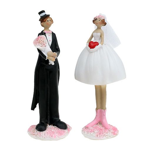 Floristik24 Figura de novia novias 13cm 1 par