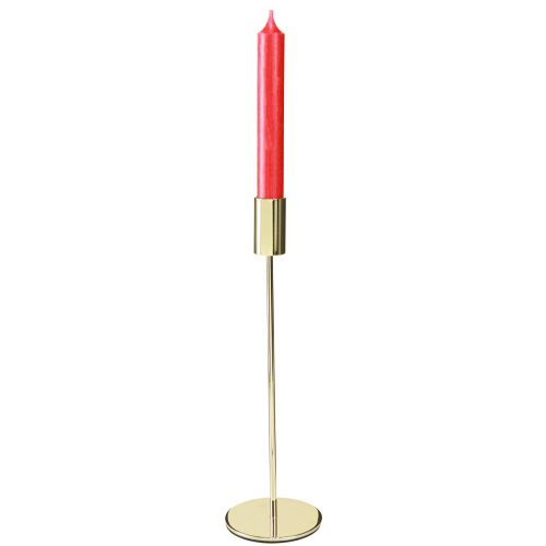 Artículo Candelabro alto de metal dorado 27,5cm 4 piezas