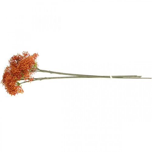 Floristik24 Rama de flor artificial de naranja de saúco 52cm 4pcs