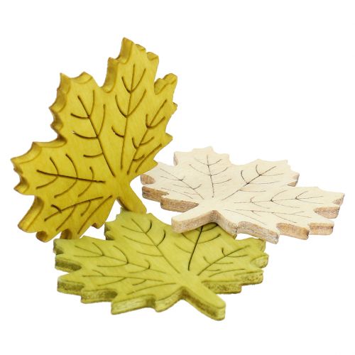 Artículo Hojas de arce para esparcir los colores del otoño surtido 4cm 72 uds.