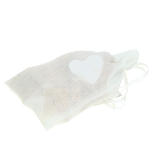 Artículo Corazón de madera en bolsa 2cm - 4cm 24 piezas