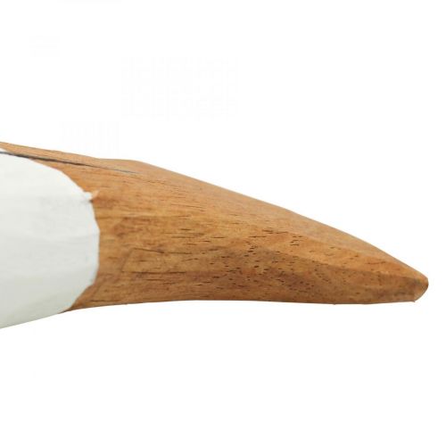 Floristik24 Decoración pez de madera grande, colgante pez madera 38cm