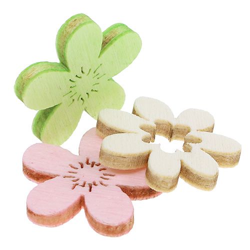 Floristik24 Flor de madera Decoración para controlar Ø2cm culo pastel. 144St