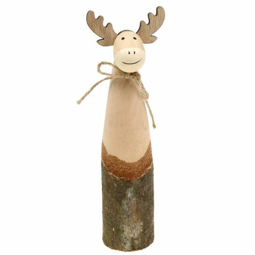 Floristik24 Deco alce natural H19,5cm