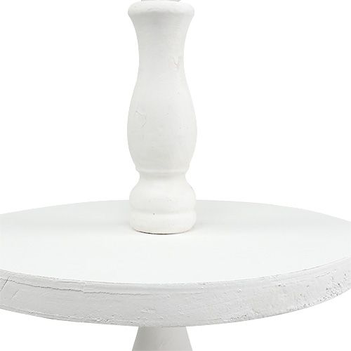 Estante de madera blanco H50cm | Floristik24.es