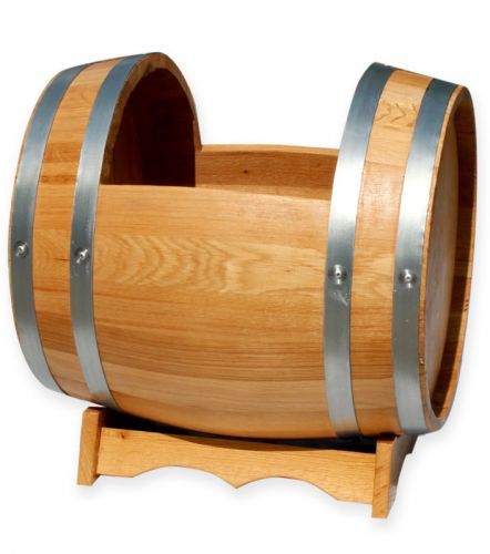 Artículo Siembra barril, barril de madera roble mentira Ø41cm