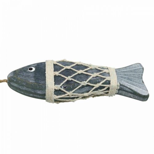 Floristik24 Peces decorativos de madera, peces decorativos para colgar 16,5cm