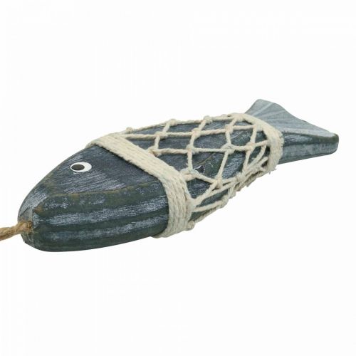 Floristik24 Peces decorativos de madera, peces decorativos para colgar 16,5cm