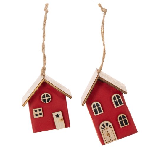 Juego de adornos colgantes para el hogar, estilo escandinavo, 7 cm, 6 piezas | Floristik24.es