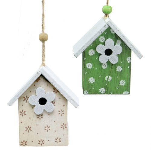 Floristik24 Pajarera decorativa para colgar 8cm 6uds