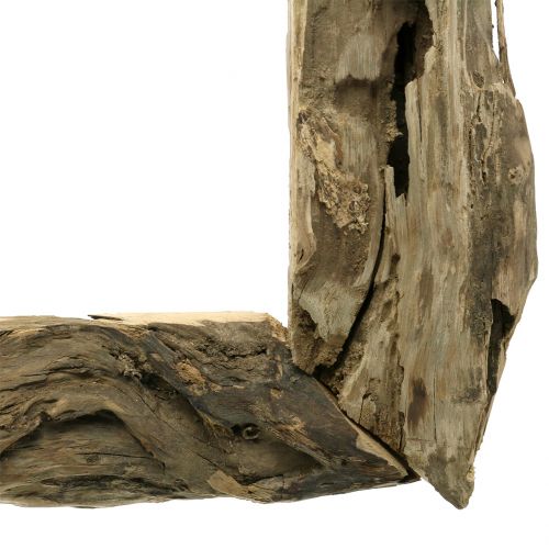 Artículo Marco de madera natural para colgar 46cm x 30cm