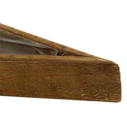 Artículo Cuenco de madera para plantar naturaleza 59cm x 10cm