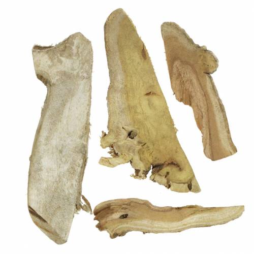 Floristik24 Deco discos de madera naturaleza 1kg