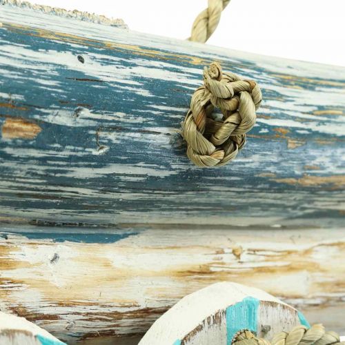 Artículo Letrero de madera “Beach House” decoración colgante marítima 46×5×27cm