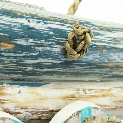 Floristik24 Letrero de madera “Beach House” decoración colgante marítima 46×5×27cm