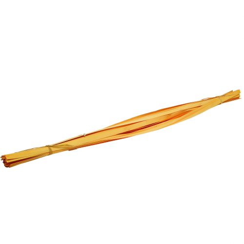 Floristik24 Listones de madera amarillos 95cm - 100cm 50 uds.