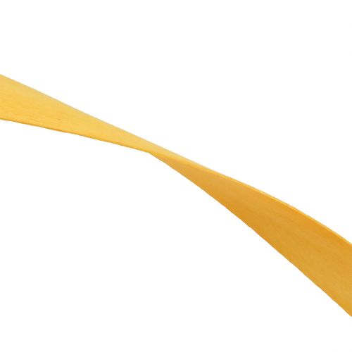 Floristik24 Listones de madera amarillos 95cm - 100cm 50 uds.